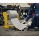 Premium Mediumweight General Purpose Absorbent Roll, 30cm x 43m for Oil and Water Based Liquids