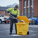 Premium Heavy Duty 130 Litre Grit Bin - Watertight, UV Stabilised, Forkliftable for Indoor and Outdoor Use