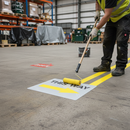 Professional Drain Marker Kit with Red and Blue Spray for Foul and Storm Water Coding