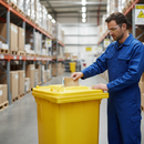 Premium Paper Slot Lid for Wheelie Bin - Ideal for Recycling Newspapers and Cardboard with Easy Access Aperture