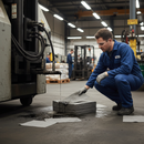 Premium Lightweight General Purpose Absorbent Pads for Oil and Water Based Liquids with Enhanced Retention and Durability