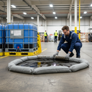 Premium General Purpose Absorbent Socks (Medium) - Pack of 8 for Oil and Water Spills