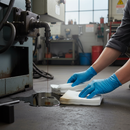 Premium Lightweight Oil Pads - Hydrophobic Design for Oil and Fuel Absorption, 100 Count