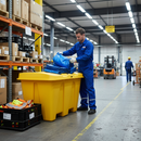 Premium Heavy Duty 500 Litre Storage Bin for Grit, Salt, Sand, and Marine Equipment - UV Stabilised and Chemical Resistant