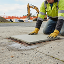 Premium Mouldable Drain Cover - Large 2 Pack, 65cm x 45cm for Quick Water Tight Seal