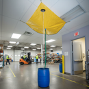 Premium Roof Drip Diverter 12' x 12' - Heavy Duty Vinyl-Coated Fabric for Effective Leak Management