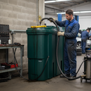 Premium 1,250 Litre Slimline Plastic Bunded Waste Oil Tank with Secure Lock and Corrosion Resistance