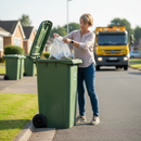 Premium 240 Litre Wheelie Bin - Lightweight, Durable, and Weather-Resistant with Rubber Wheels for Easy Mobility