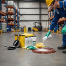 Professional Acid, Alkali & Solvent Spill Kit with Visual Indicator System for Safe and Efficient Cleanup