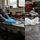 Premium Heavy Duty Surface Sanitising Wipes - 225 Wipes per 3L Tub, Kills 99.99% of Viruses Including MRSA and Coronavirus