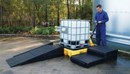 Premium Heavy Duty Spill Pallet Ramp for Safe Industrial Use - Chemical Resistant, UV Stabilised Polyethylene