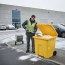 Premium Heavy Duty 200 Litre Grit Bin - Watertight, UV Stabilised, Temperature Resistant for Indoor and Outdoor Storage