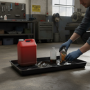 Premium 9 Litre Drip Tray for Leak and Spill Containment - Lightweight, Low Profile, and Universal Applications