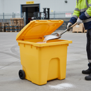 Premium Heavy Duty 200 Litre Grit Bin - Watertight, UV Stabilised, Temperature Resistant for Indoor and Outdoor Storage
