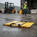 Premium Weatherproof Clay Drain Cover Bag with Stitched Carry Handle and Velcro Fastening