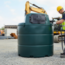 Professional 2,350 Litre Vertical Bunded Fuel Tank with 230V Pump and Safety Features for Industrial and Agricultural Use