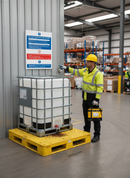 Premium Emergency Spill Sign - 300mm x 250mm, Self-Adhesive Vinyl or Rigid Plastic with High Gloss Finish