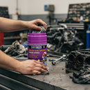 Premium Heavy Duty Antibacterial Wipes in Jumbo Tub - Pack of 8 with Microbead Surface for Enhanced Cleaning Performance