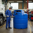 Premium 2,350 Litre Plastic Bunded Tank with Lockable Lid for Secure AdBlue Storage and Easy Dispensing