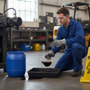 Premium 16 Litre Drip Tray with Pouring Spout for Easy Liquid Transfer and Spill Management