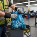 Premium Medium Duty Blue Disposal Bags & Ties for Contaminated Waste - 900 x 460mm Size