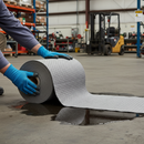 Premium Mediumweight General Purpose Absorbent Roll 50cm x 43m for Oil, Water, and Chemical Spills