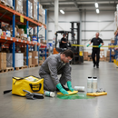 Professional Acid, Alkali & Solvent Spill Kit with Visual Indicator System for Safe and Efficient Cleanup