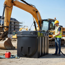 Premium 2,500 Litre Plastic Bunded Fuel Tank with 230v Pump and Robust Design for Industrial Use