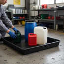 Heavy Duty 100 Litre Drip Tray for Spill Containment and Liquid Dispensing Applications