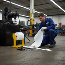 Professional Mediumweight Oil Roll 30cm x 43m - Hydrophobic Design for Oil and Fuel Absorption