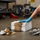 Premium Mediumweight Non-Linting Oil Pads - Tear Resistant, High Absorbency, Perfect for Electronics and Automotive Industries