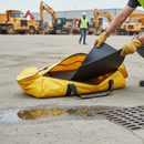 Premium PVC Drain Cover Bag with Velcro & Zip Fastenings, Carry Handle, and Wall Mountable Design for Neoprene & Polyurethane Covers