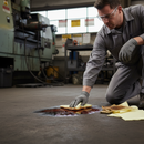 Premium Lightweight Chemical Absorbent Pads for Aggressive and Non-Aggressive Chemicals, High Absorbency Design