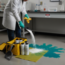 Premium Laboratory Acid Spill Kit with Visual Indicator System for Safe and Efficient Cleanup