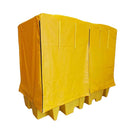 Goldenrod Covered Spill Pallet For 8 x 205ltr Drums