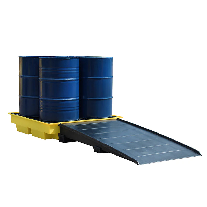 Dark Slate Gray Ramp For Use With Low Profile Drum Spill Pallet