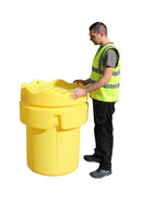 Light Goldenrod Drum Overpack And Storage Container Capacity 340ltr