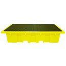 Dark Olive Green 8 x 205 Litre Drum Bund Spill Pallet