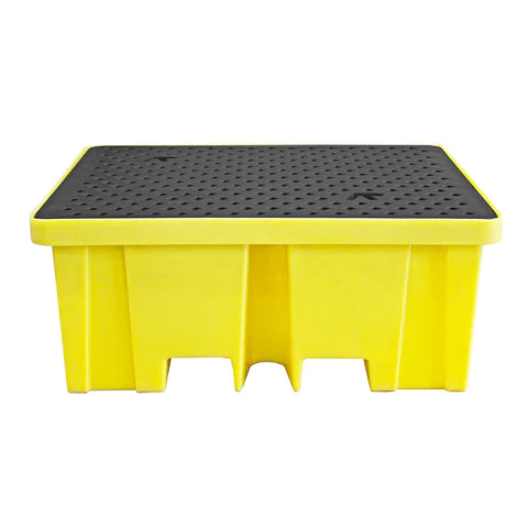 Gold Drum Spill Pallet With Extra Capacity 4 x 205 Litre Drums