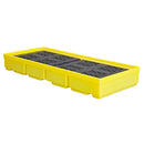 Gold Spill Pallet For 3 x 205ltr Drums