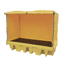 Goldenrod Covered Bund Pallet Suitable For 2 x 1000ltr IBC