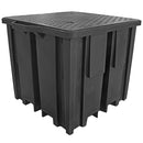 Dark Slate Gray Recycled Polyethylene IBC Spill Pallet (With 4 Way FLT Access)