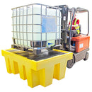 Gray IBC Spill Pallet With Removable Grid