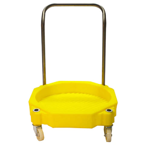 Gold Poly Drum Dolly With Handle (For 30ltr Container)