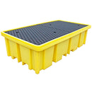 Dim Gray Double IBC Bund Pallet (With Four Way Access)