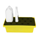 Goldenrod Spill Tray With Grid General Purpose 22ltr Bund