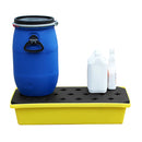 Light Goldenrod Spill Tray With Grid General Purpose 31ltr Bund