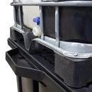 Dark Slate Gray Recycled Polyethylene IBC Spill Pallet (With 4 Way FLT Access)