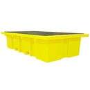 Gold IBC Spill Pallet (For 2 x 1000ltr IBCs - Removable Grid)