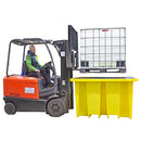 Dark Slate Gray IBC Spill Pallet With 2 Removable Grids